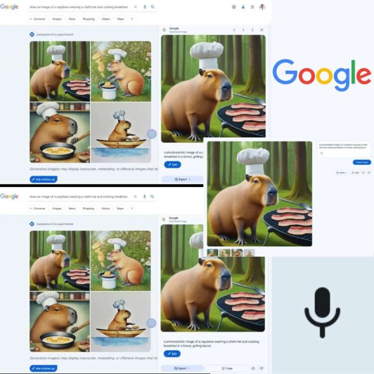 Google SGE apresenta novidade: lançamento do gerador de imagens com IA