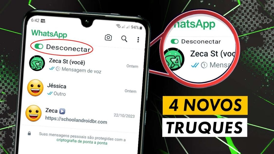 4 Novos truques do WhatsApp