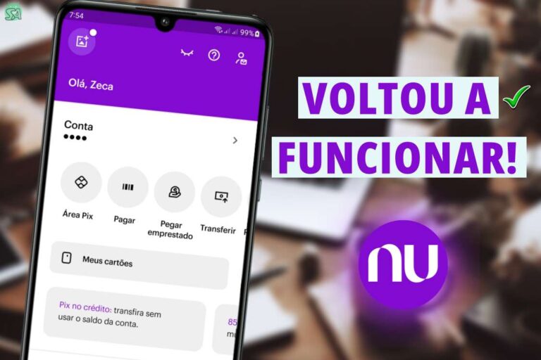 Nubank captura de tela e gravação voltam a funcionar no app