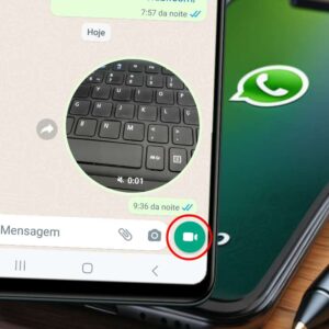 WhatsApp função de mensagens de vídeo sumiu