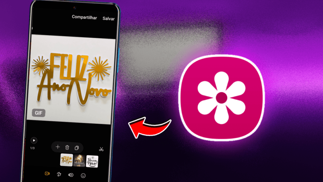 Como fazer GIF com a galeria da Samsung