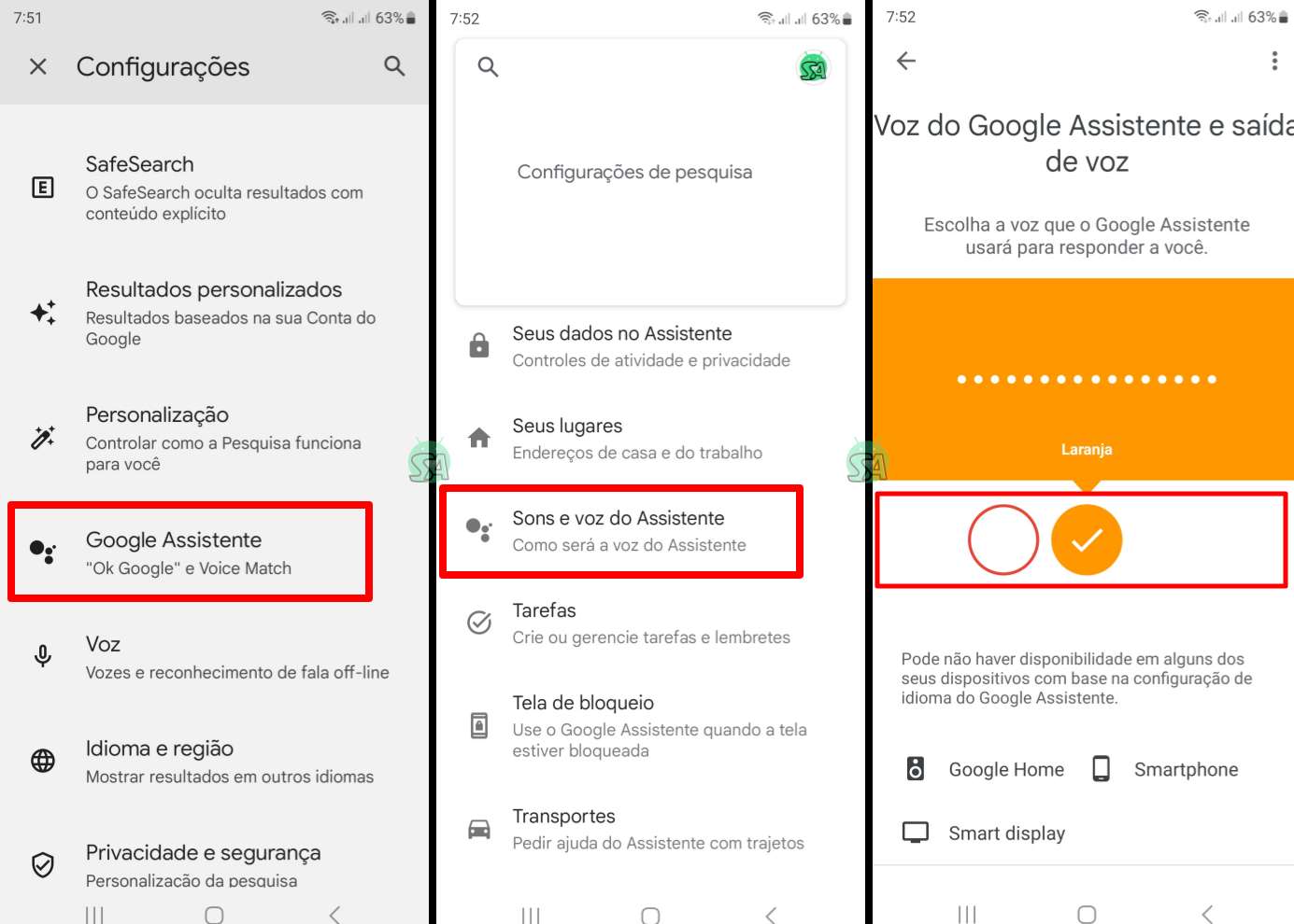 Como mudar a voz do Google Assistente no seu telefone