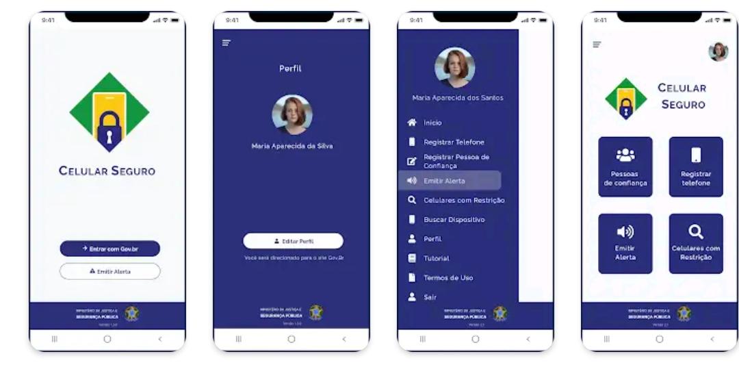 Aplicativo Celular Seguro: como funciona e quais suas limitações - School Android Br captura de tela celular seguro na Google Play