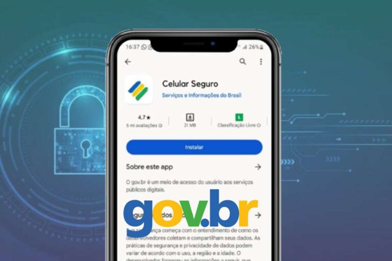 Celular Seguro app do governo visa inibir roubos