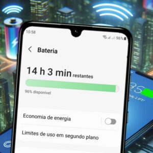 Como compartilhar energia sem fio em telefone Samsung Galaxy