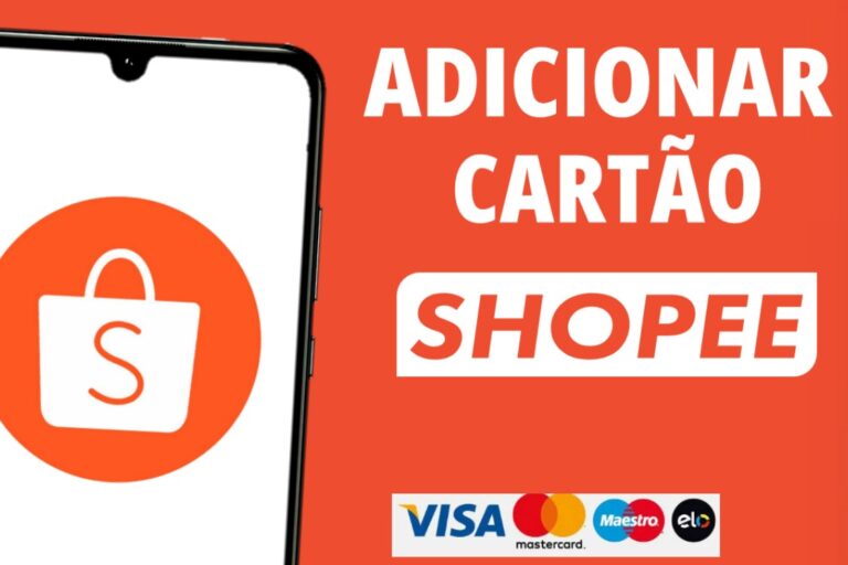 Como adicionar cartão na Shopee