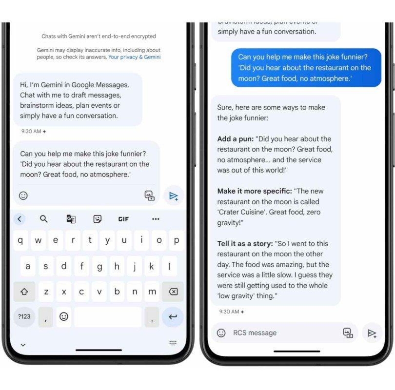 O Google Mensagens permitirá que você converse com Gemini - School Android br