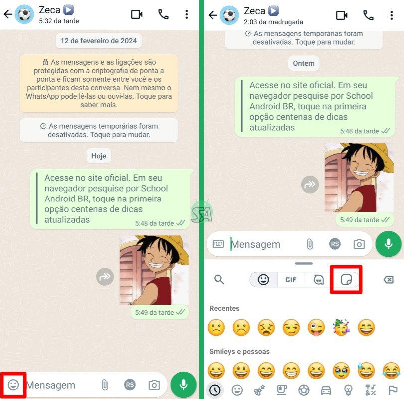 Criar e editar figurinhas no proprio WhatsApp