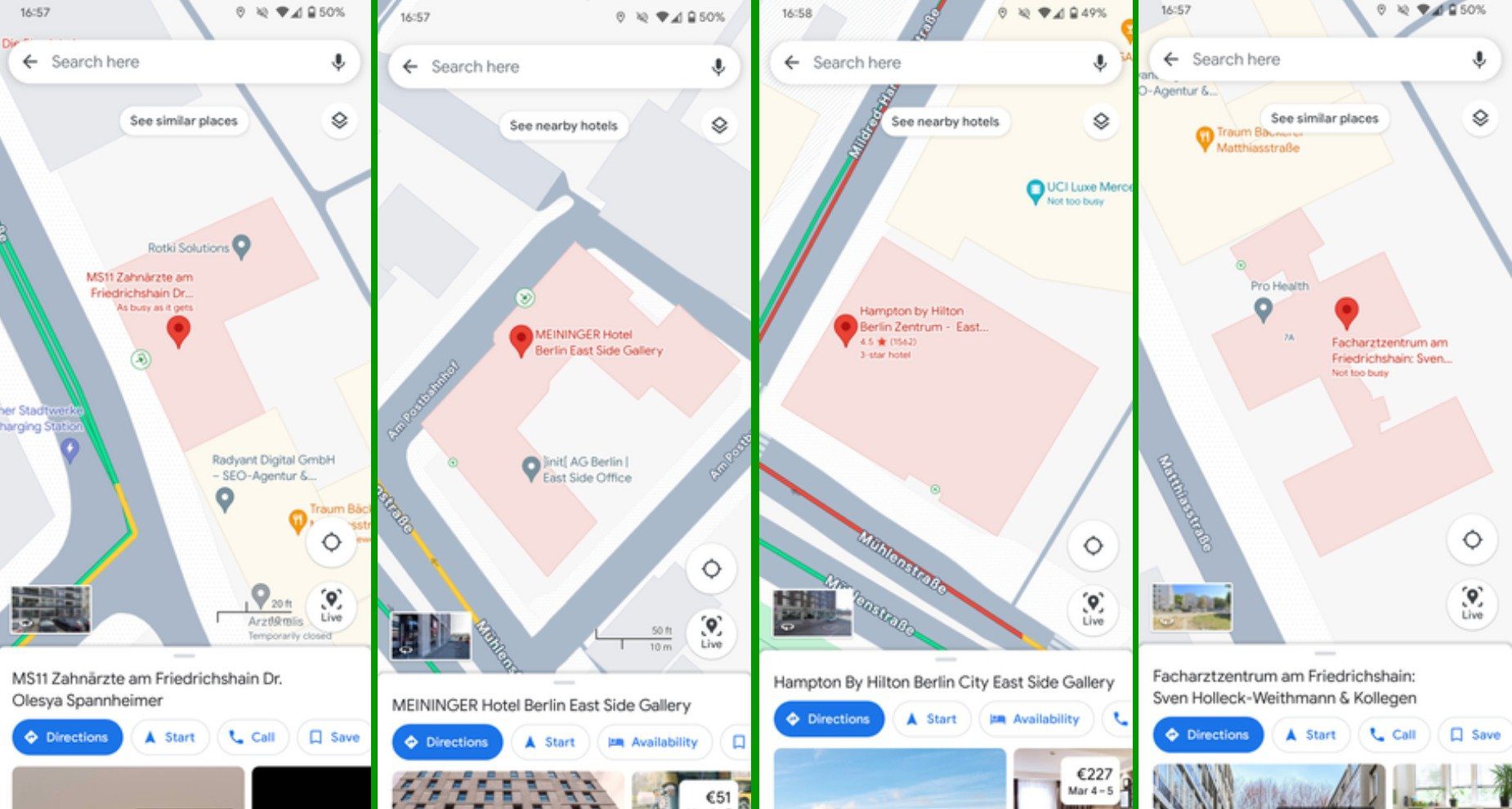 Google Maps permite ver entradas em edifícios testes - School Android br