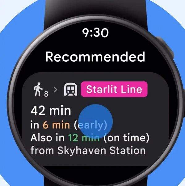 Google Maps facilita rotas no Wear OS para transporte público