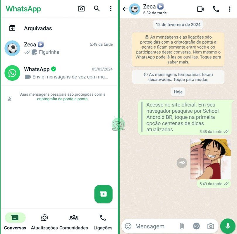 Criar e editar figurinhas no proprio WhatsApp