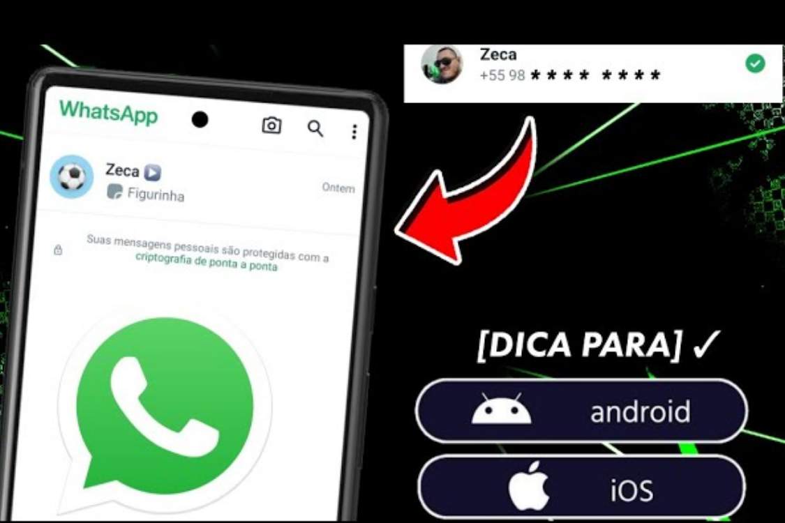 Como ver meu número do WhatsApp