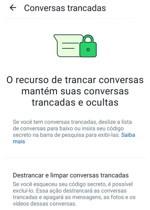 Ocultar e proteger conversas WhatsApp Android iPhone e Web - School Android Br