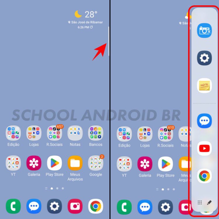 Ativar tecla lateral celular Samsung