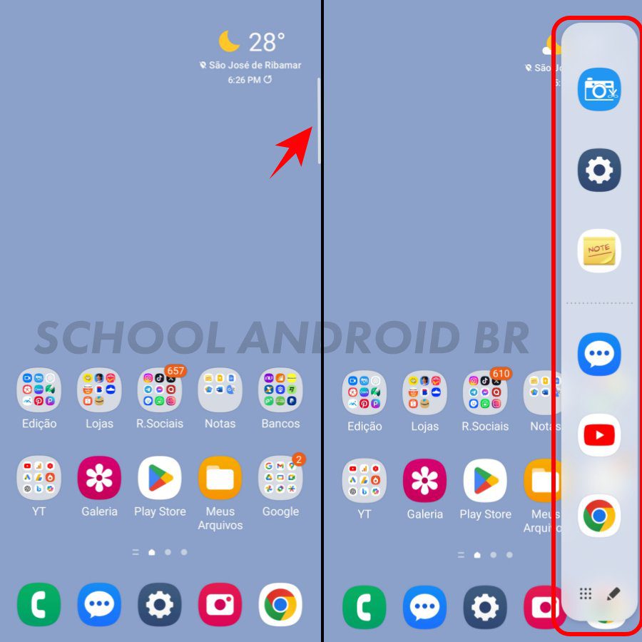 Como configurar a Tecla Lateral em celulares Samsung: Passo a passo - School Android Br Ativar tecla lateral celular Samsung