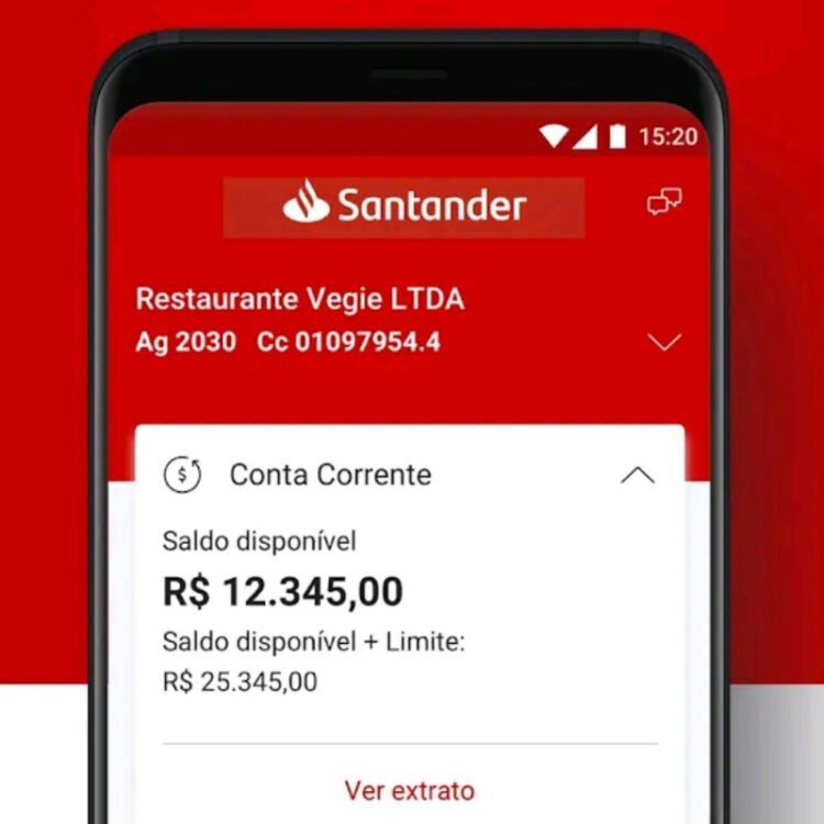 Abrir conta PJ no Santander