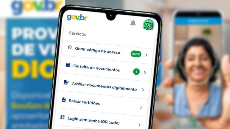 Como faço para fazer a Prova de vida pelo celular?