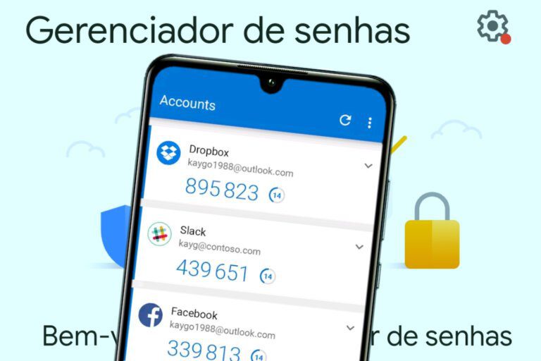 gerenciador de senhas para Android