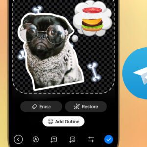 Conheça o novo editor de adesivos do Telegram