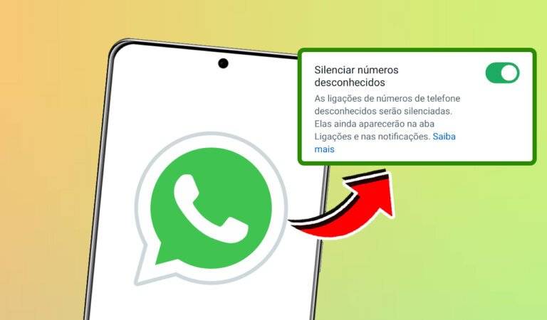 Como Silenciar números desconhecidos no WhatsApp