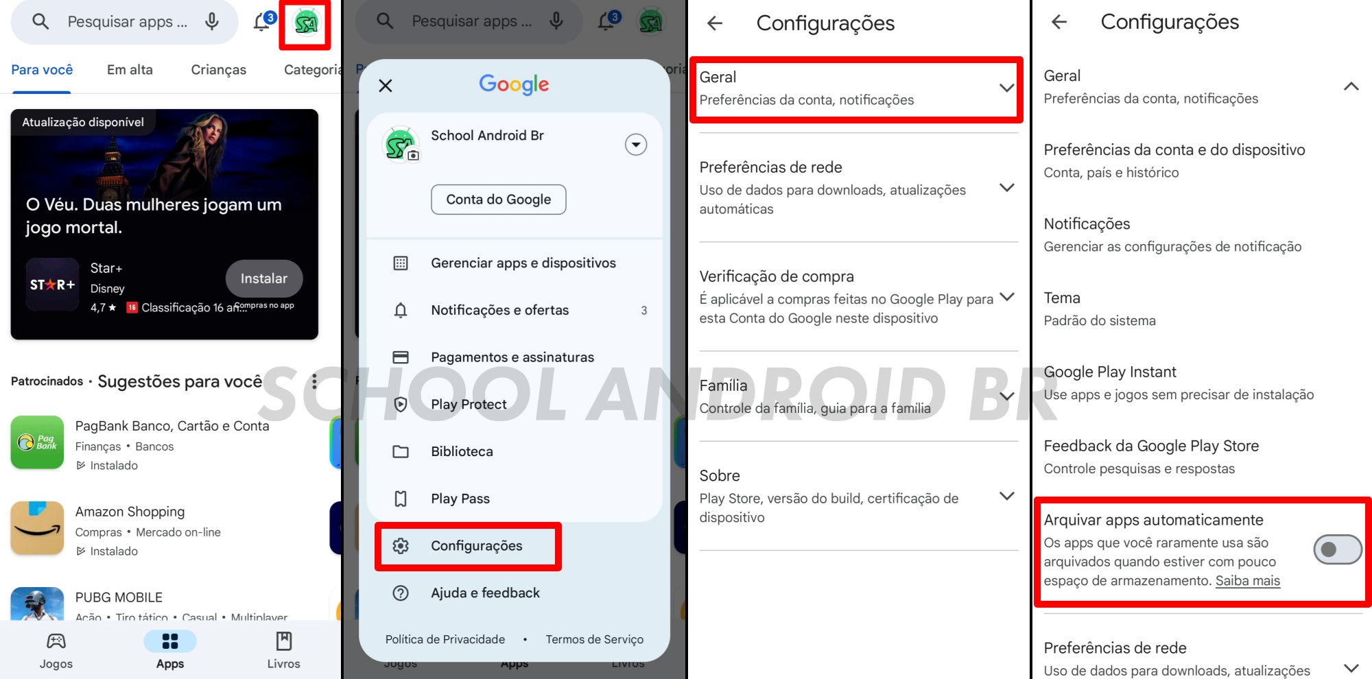 Nova função na Play Store liberar muito espaço no celular