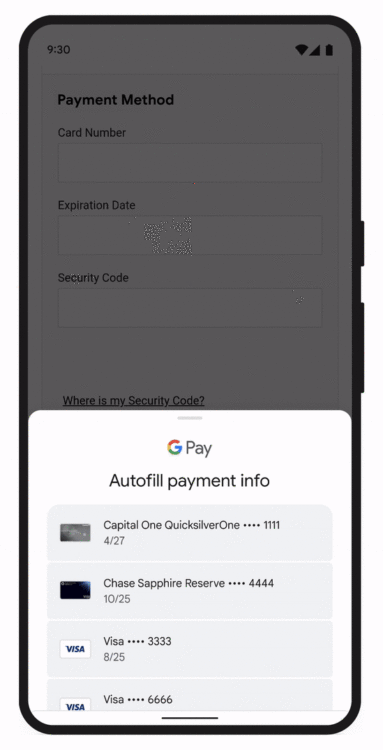 Google Pay melhora compras online com novos recursos. Autenticação simplificada