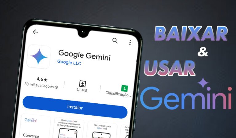 Como baixar e usar o aplicativo Google Gemini no celular
