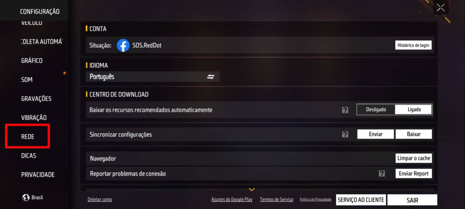 Como ativar a função de otimização de Rede no Free Fire: Guia - School Android Br Como ativar a função de Rede do Free Fire
