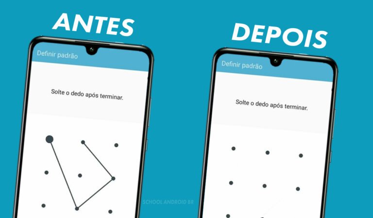 Como deixar a senha padrão invisível no Android