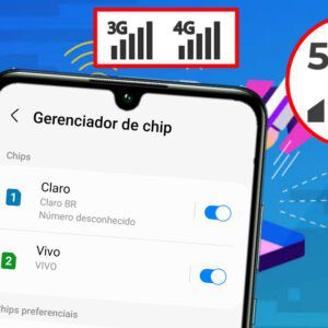 Como escolher qual chip usar internet no Android