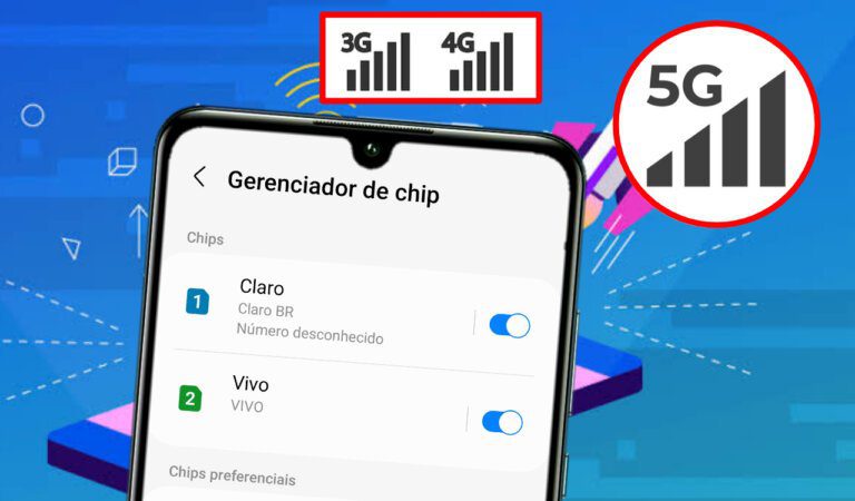 Como escolher qual chip usar internet no Android