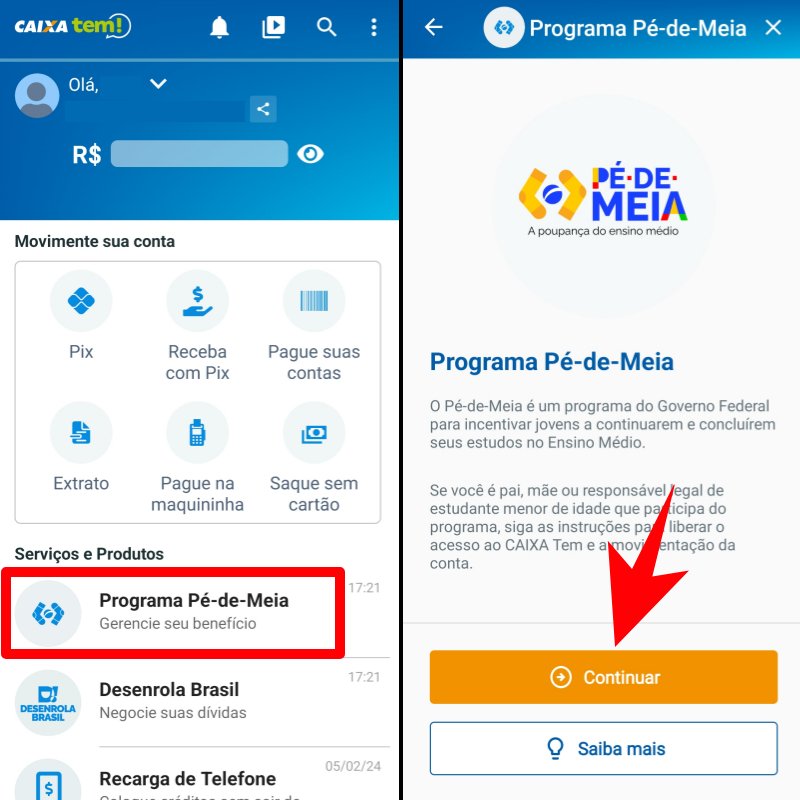 Como se inscrever no programa pé de meia por School Android Br