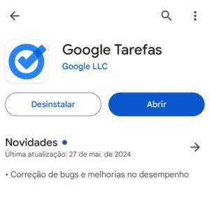 Como baixar o Google Tarefas