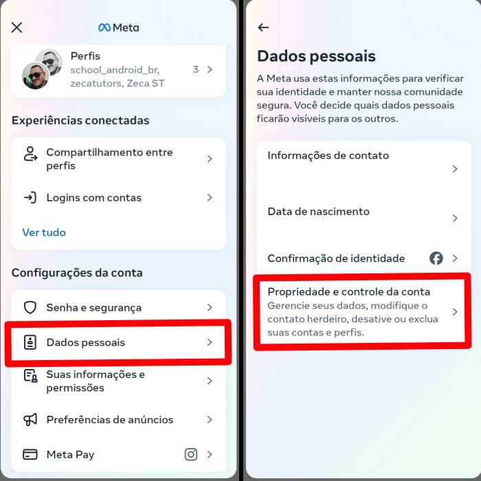 como desativar o Instagram por School Android Br