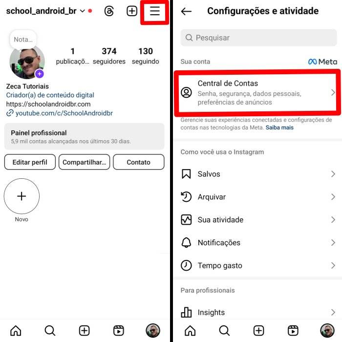 Como desativar Instagram pelo celular e PC