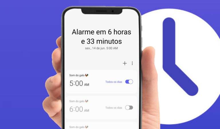 Configurar o despertador do celular Android