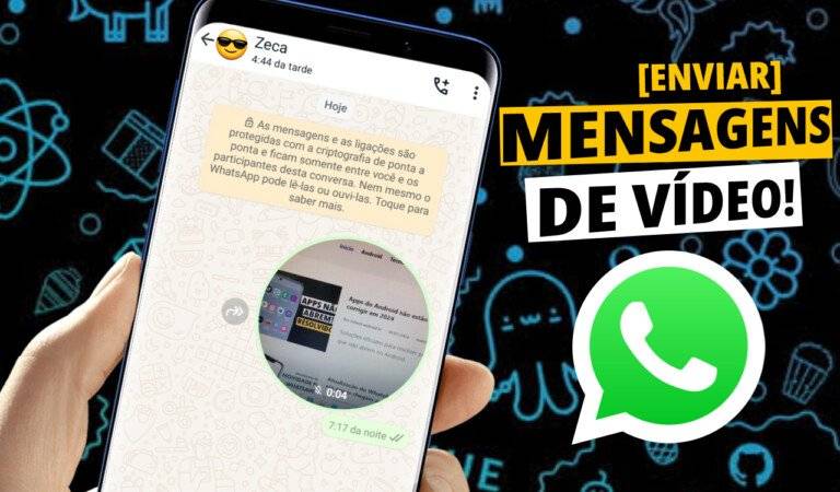 Como enviar mensagens de vídeo no WhatsApp atualizado