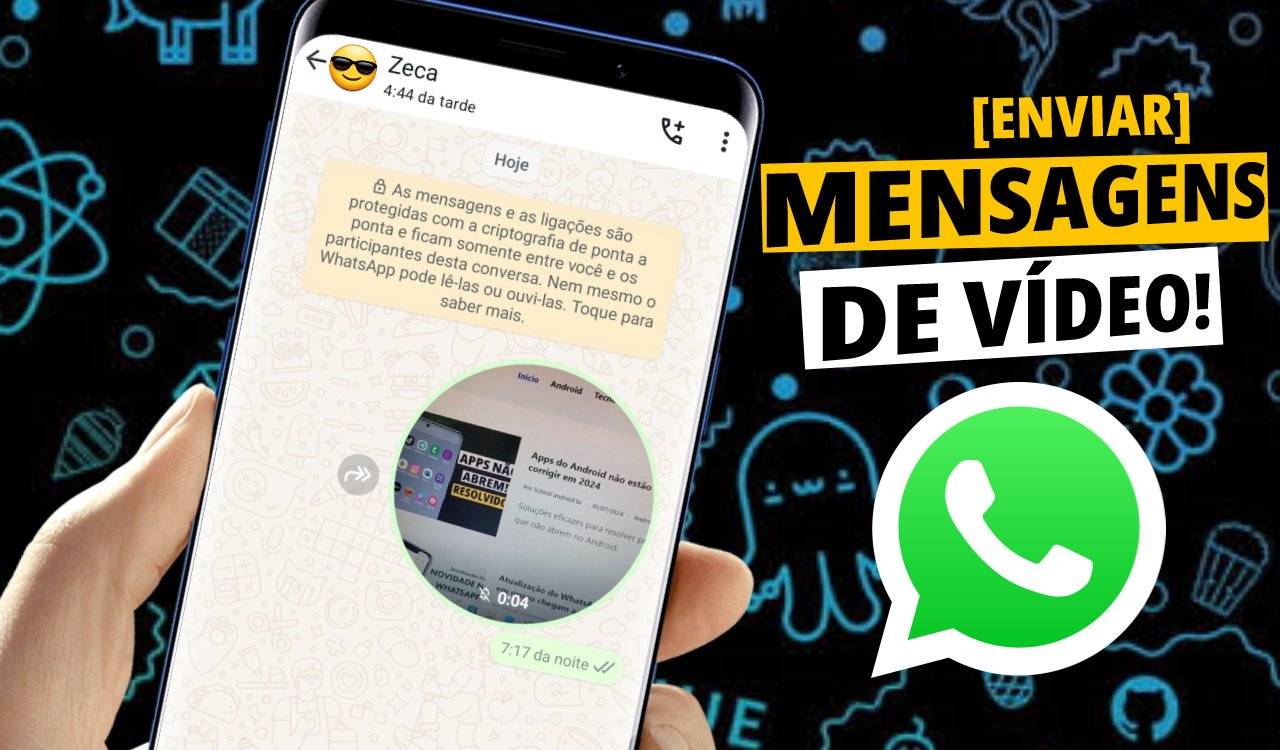 Como enviar mensagens de vídeo no WhatsApp atualizado