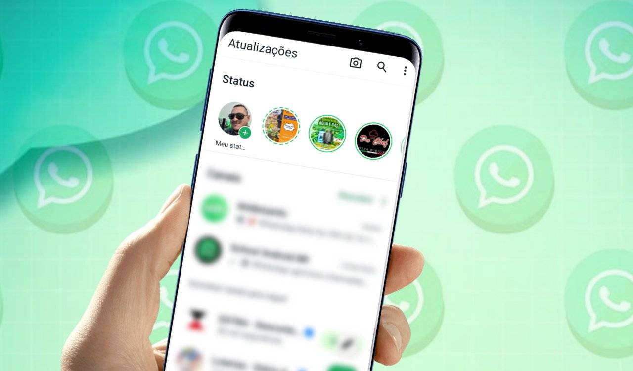 WhatsApp: Nova interface para atualização de status