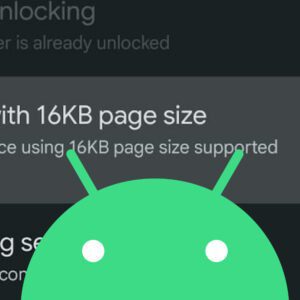 Android aumento de desempenho tamanho de página 16KB