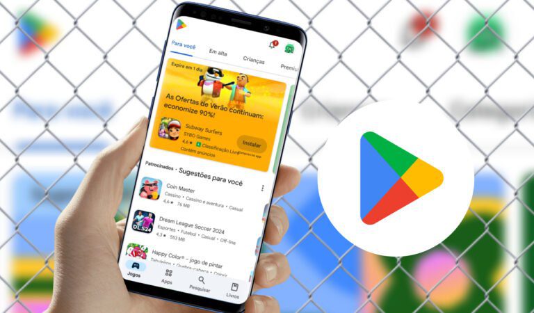 Google play store redesenho da aba de pesquisa