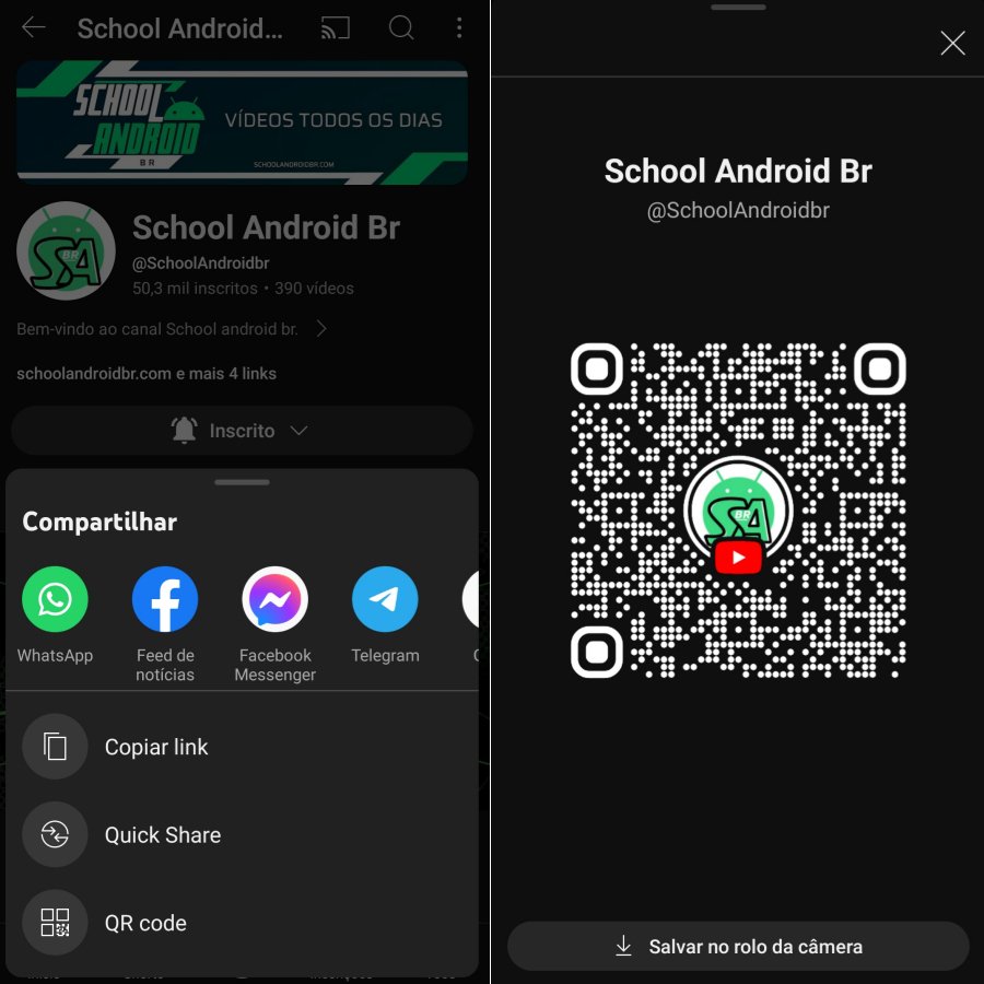 
YouTube adiciona QR Code para compartilhar canais