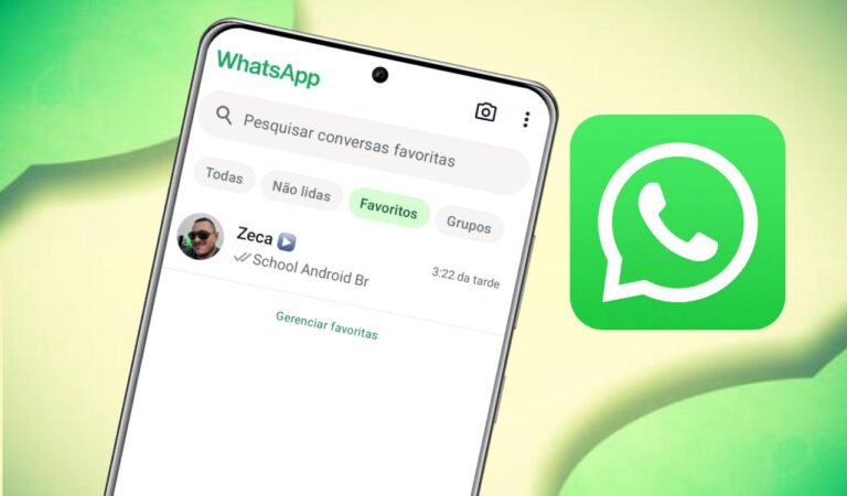 como favoritar contatos no whatsapp