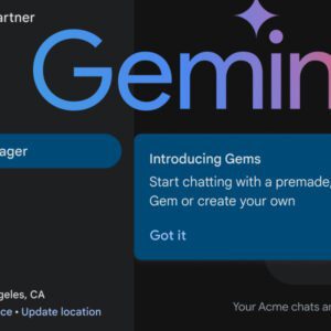 personalize Gemini com Gens