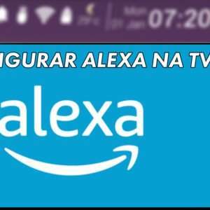 como configurar Alexa na TV