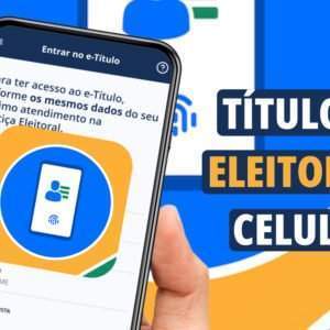 Título de eleitor no celular