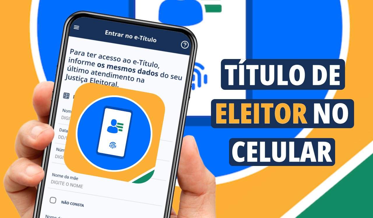 Título de eleitor no celular