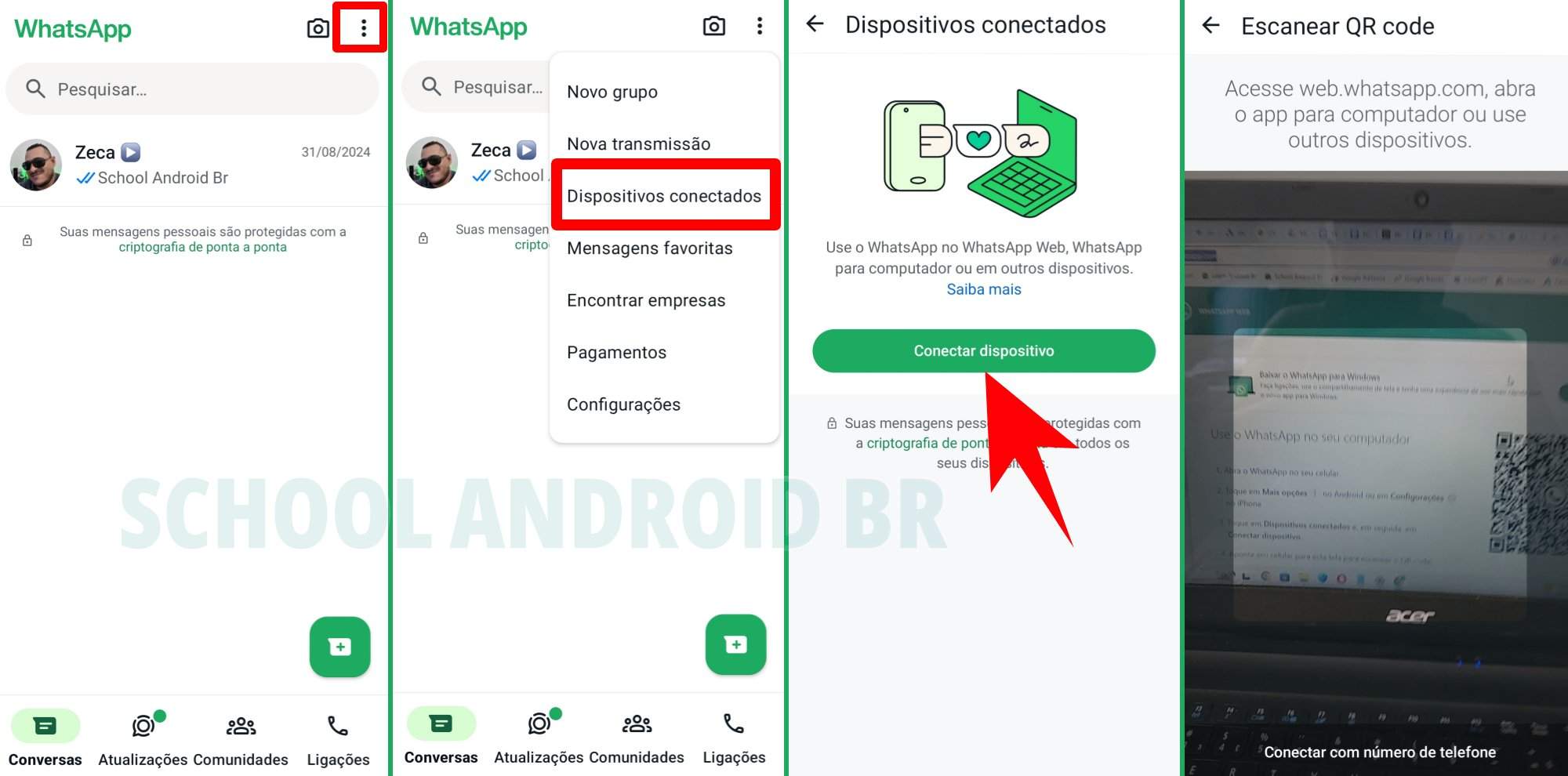 whatsapp Web primeiro passo para usar