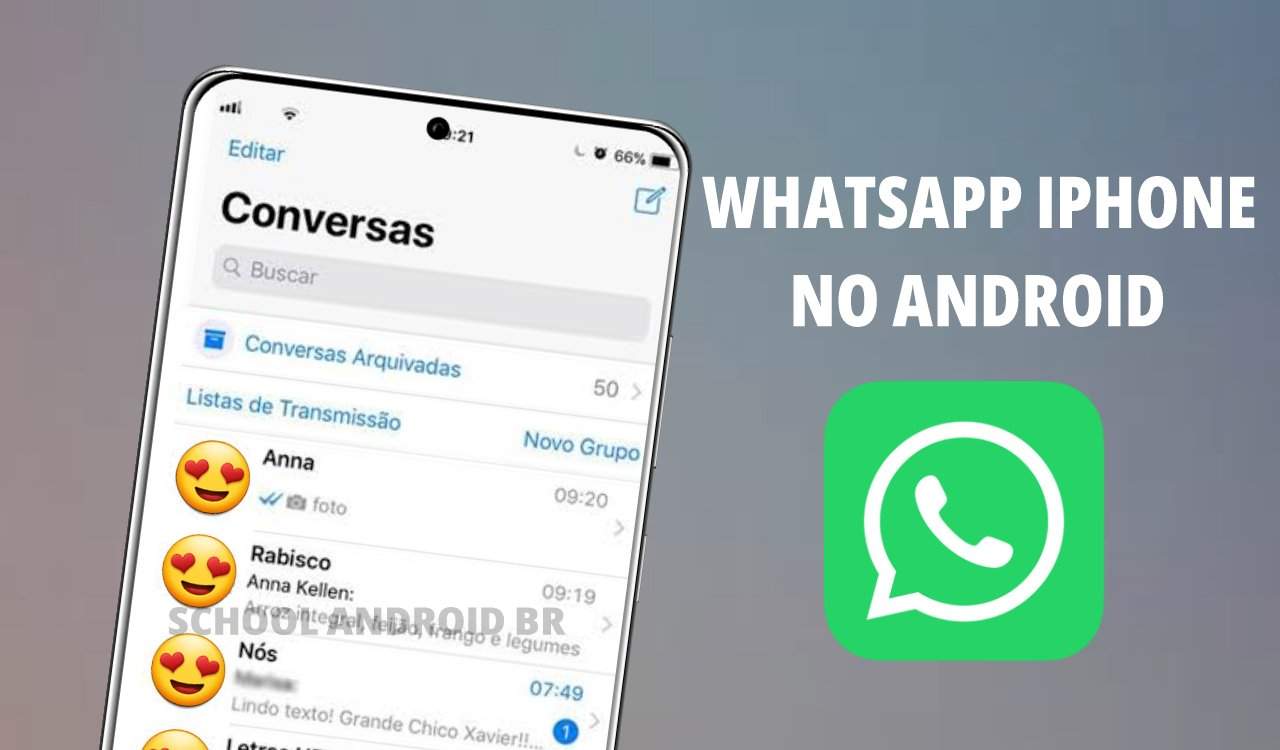 whatsapp iphone para android