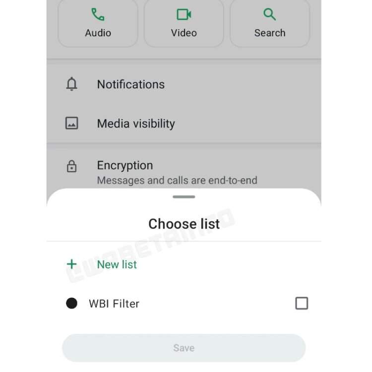 whatsapp nova função listas permite categorizar contatos e grupos